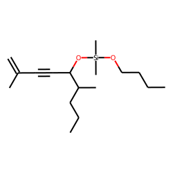 Silane, dimethyl(2,6-dimethylnon-1-en-3-yn-5-yloxy)butoxy-