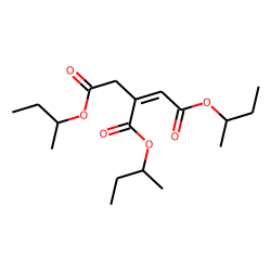 1,2,3-Propenetricarboxylic acid, tris(1-methylpropyl) ester