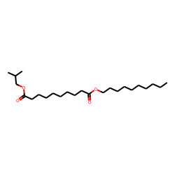 Sebacic acid, decyl isobutyl ester