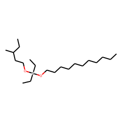 Silane, diethyl(3-methylpentyloxy)undecyloxy-
