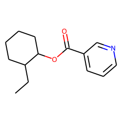 Nicotinic acid, 2-ethylcyclohexyl ester