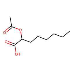 (+-)-2-Hydroxyoctanoic acid, acetate
