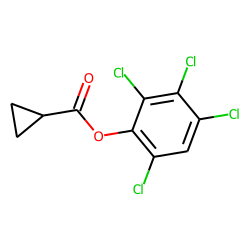 Cyclopropanecarboxylic acid, 2,3,4,6-tetrachlorophenyl ester
