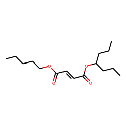Fumaric acid, 4-heptyl pentyl ester