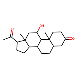 Pregnane-3,20-dione, 11-hydroxy-, (5«alpha»,11«alpha»)-