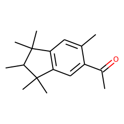 Ethanone, 1-(2,3-dihydro-1,1,2,3,3,6-hexamethyl-1H-inden-5-yl)-