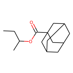 1-Adamantanecarboxylic acid, 2-butyl ester