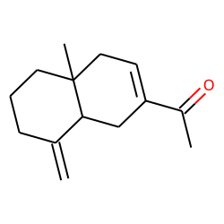 13-nor-trans-Eudesma-4(15),7-dien-11-one