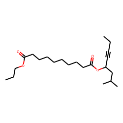 Sebacic acid, 2-methyloct-5-yn-4-yl propyl ester
