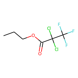 2,2-Dichloro-3,3,3-trifluoropropionic acid, n-propyl ester
