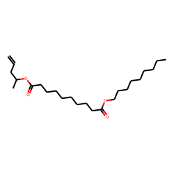 Sebacic acid, nonyl pent-4-en-2-yl ester