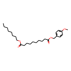 Sebacic acid, 4-methoxybenzyl octyl ester
