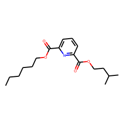 2,6-Pyridinedicarboxylic acid, hexyl 3-methylbutyl ester