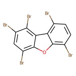 1,2,4,6,9-pentabromo-dibenzofuran