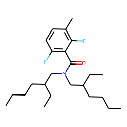 2,6-Difluoro-3-methylbenzamide, N,N-di(2-ethylhexyl)-