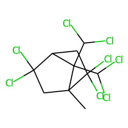 2,2,5,5,9b,9c,10a,10b-octachlorobornane