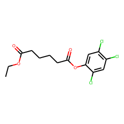 Adipic acid, ethyl 2,4,5-trichlorophenyl ester