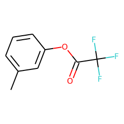 Acetic acid, trifluoro-, 3-methylphenyl ester