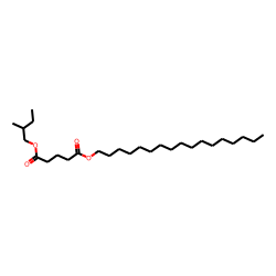 Glutaric acid, 2-methylbutyl heptadecyl ester