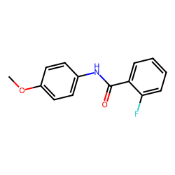 BENZAMIDE, 2-FLUORO-N-(4-METHOXYPHENYL)-
