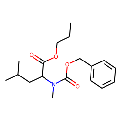 l-Leucine, N-benzyloxycarbonyl-N-methyl-, propyl ester