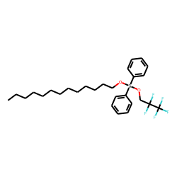 Silane, diphenyl(2,2,3,3,3-pentafluoropropoxy)tridecyloxy-