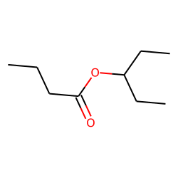 Butanoic acid, 1-ethylpropyl ester