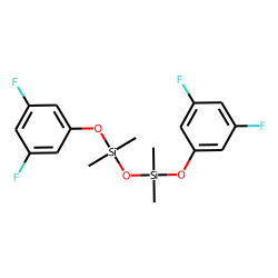 Silane, dimethyl(dimethyl(3,5-difluorophenoxy)silyloxy)(3,5-difluorophenoxy)-