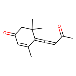 2-Cyclohexen-1-one, 3,5,5-trimethyl-4-(3-oxo-1-butenylidene)