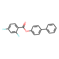 2,4-Difluorobenzoic acid, 4-biphenyl ester