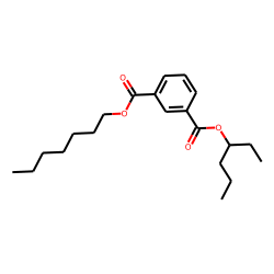 Isophthalic acid, heptyl hex-3-yl ester