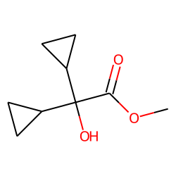 Methyldicyclopropylglycolate