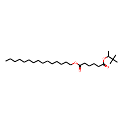 Adipic acid, 3,3-dimethylbut-2-yl pentadecyl ester