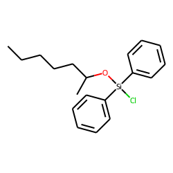 Silane, chlorodiphenyl(hept-2-yloxy)-