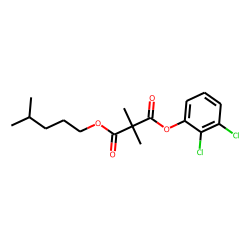 Dimethylmalonic acid, 2,3-dichlorophenyl isohexyl ester