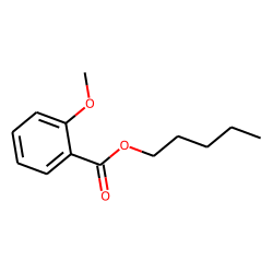 Benzoic acid, 2-methoxy-, pentyl ester