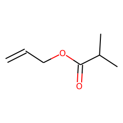 Propanoic acid, 2-methyl-, 2-propenyl ester