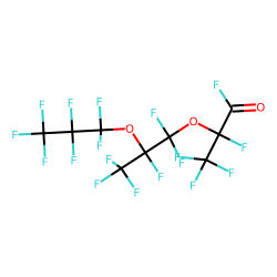 Propanoyl fluoride, 2,3,3,3-tetrafluoro-2-[1,1,2,3,3,3-hexafluoro-2-(heptafluoropropoxy)propoxy]-