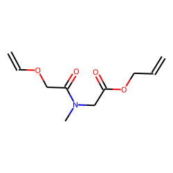 Glycine, N-methyl-N-allyloxycarbonyl-, allyl ester