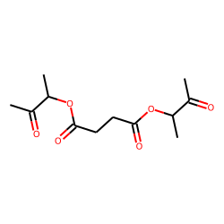Succinic acid, di(3-oxobut-2-yl) ester
