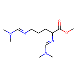 D-Ornithine, N,N'-bis(dimethylaminomethylene)-, methyl ester