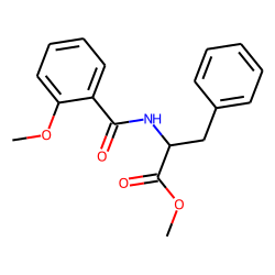 l-Phenylalanine, N-(O-anisoyl)-, methyl ester