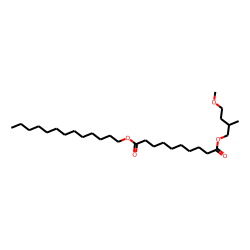 Sebacic acid, 4-methoxy-2-methylbutyl tridecyl ester