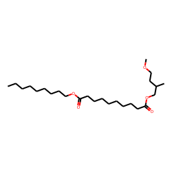 Sebacic acid, 4-methoxy-2-methylbutyl nonyl ester