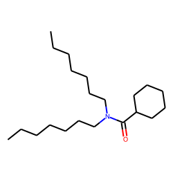 Cyclohexanecarboxamide, N,N-diheptyl-