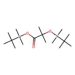 Propanoic acid, 2-hydroxy-2-methyl, bis-DMTBS