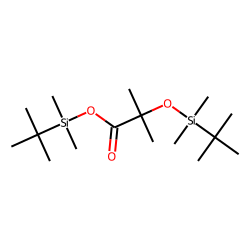 «alpha»-Hydroxyisobutyric acid, tert-butyldimethylsilyl ether, tert-butyldimethylsilyl ester