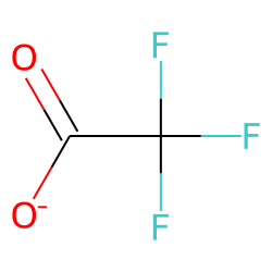 CF3CO2 anion