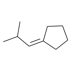 Cyclopentane, (2-methylpropylidene)-