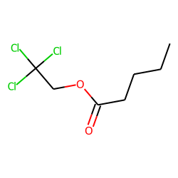 2,2,2-Trichloroethyl pentanoate